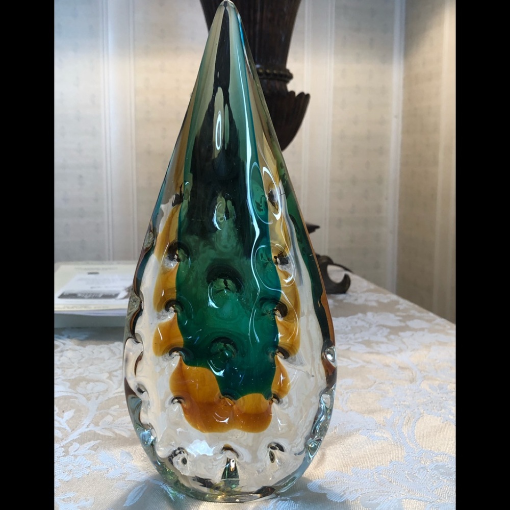GCA Art Glass Teardrop